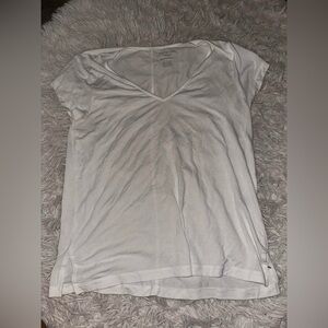 American Eagle Outfitters White Short Sleeve Tee
